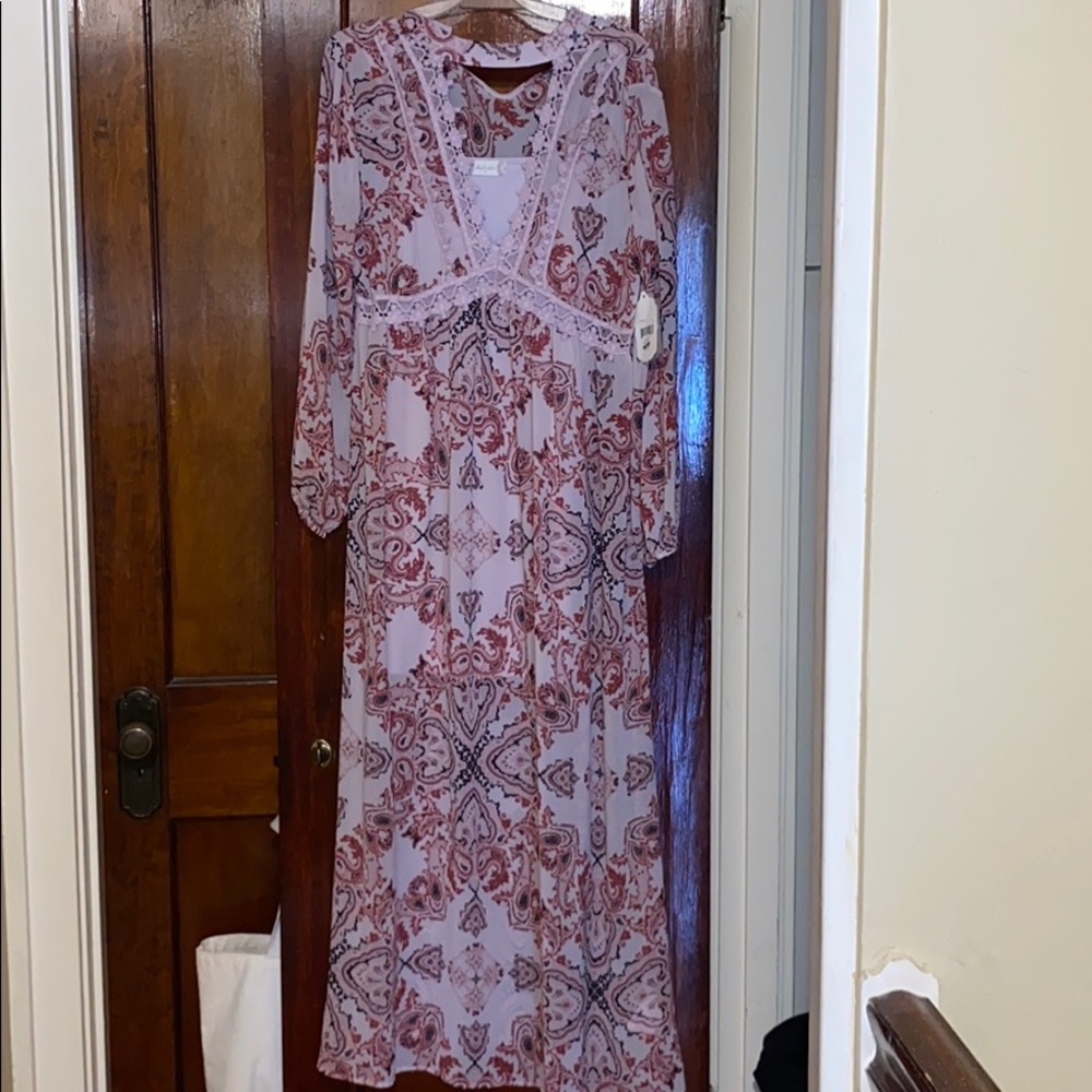 Bohemian maxi dress
